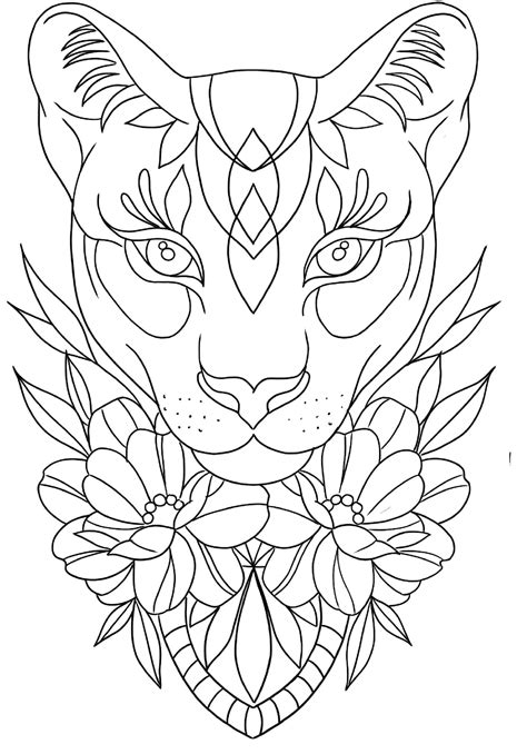 outline tattoo stencil designs